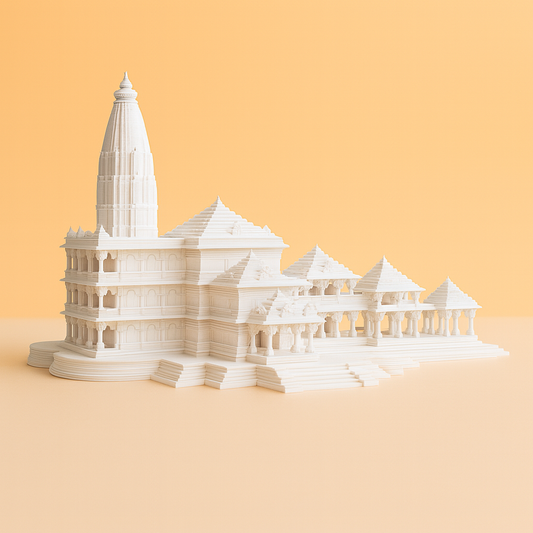 Ram Mandir 3D Model – Intricately Detailed Architectural Replica