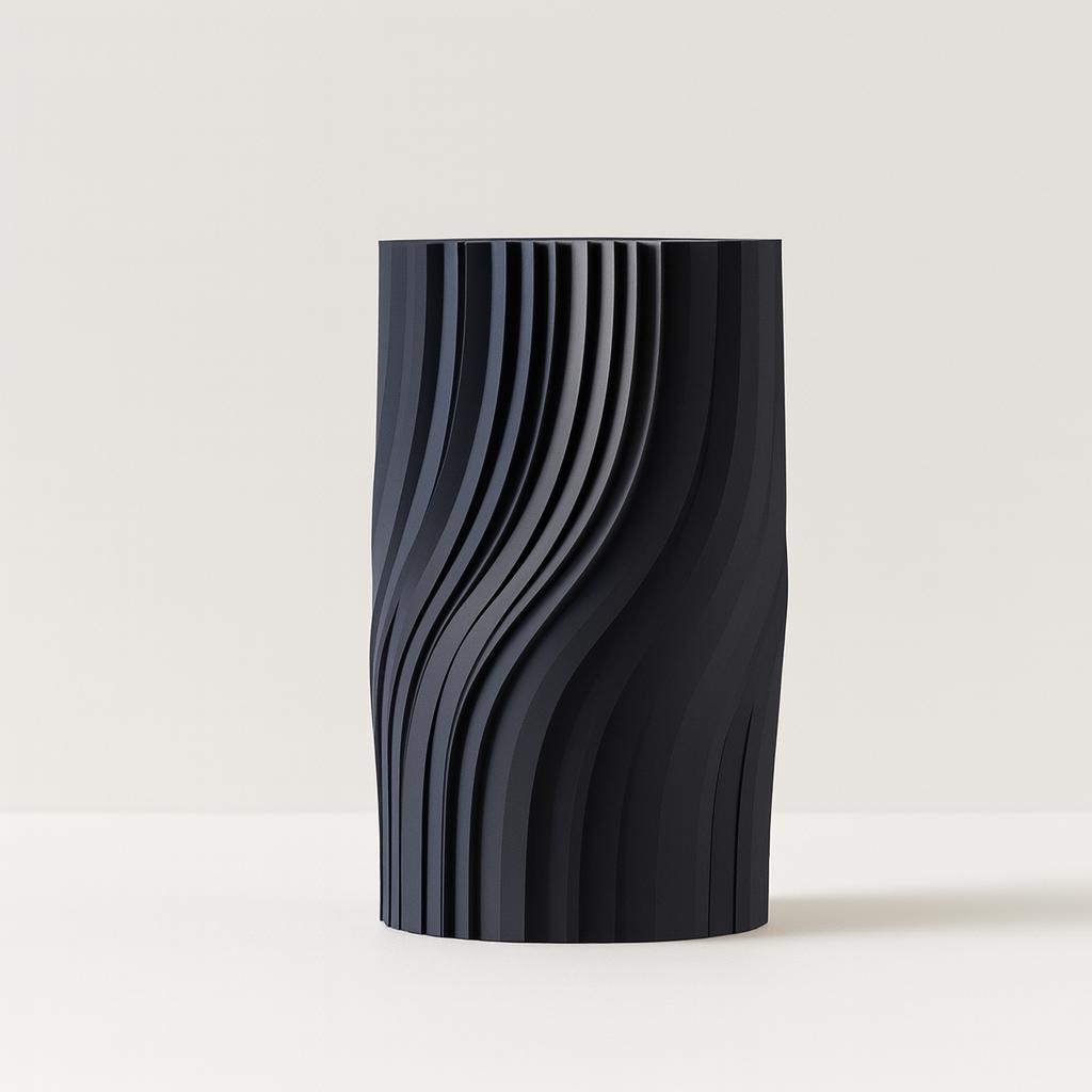 Curvo Vase – Modern Wave-Form Art Piece