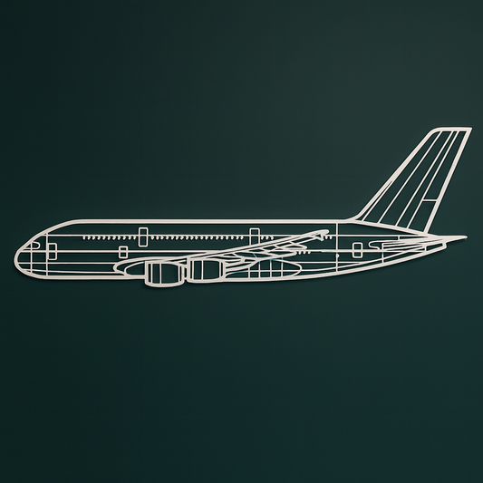 A380 Plane - Wall Art