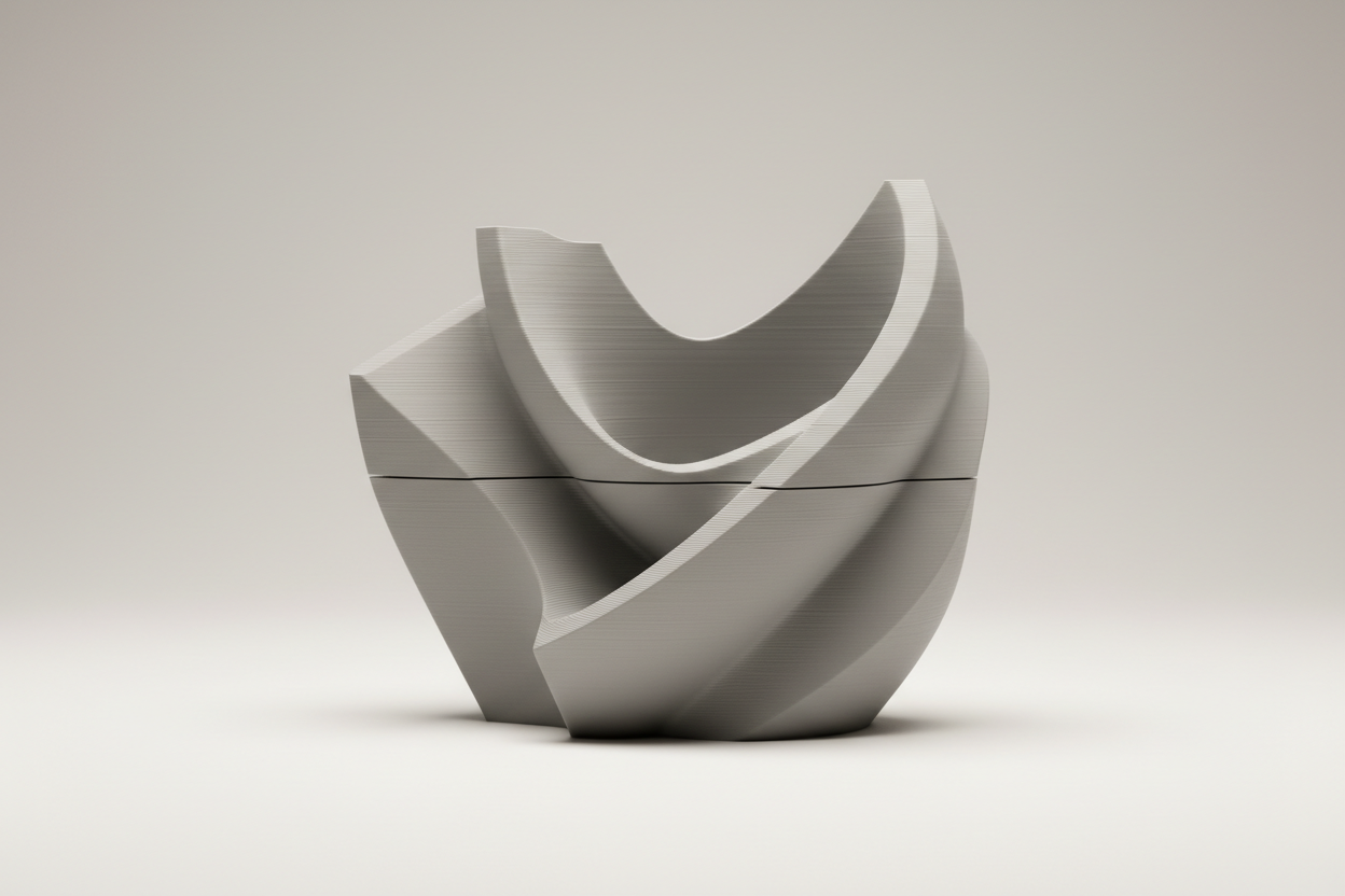 3d print sleek , elegant 16:9 ratio