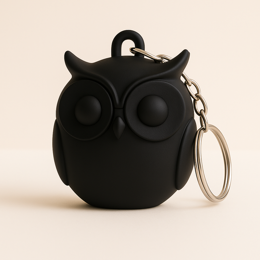 Cute Owl Keychain – Minimal & Modern Design