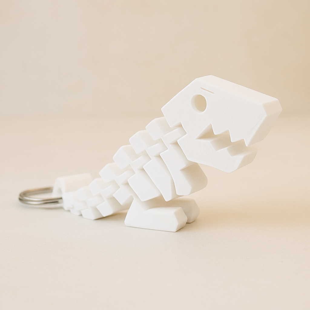 Articulated Dino Keychain