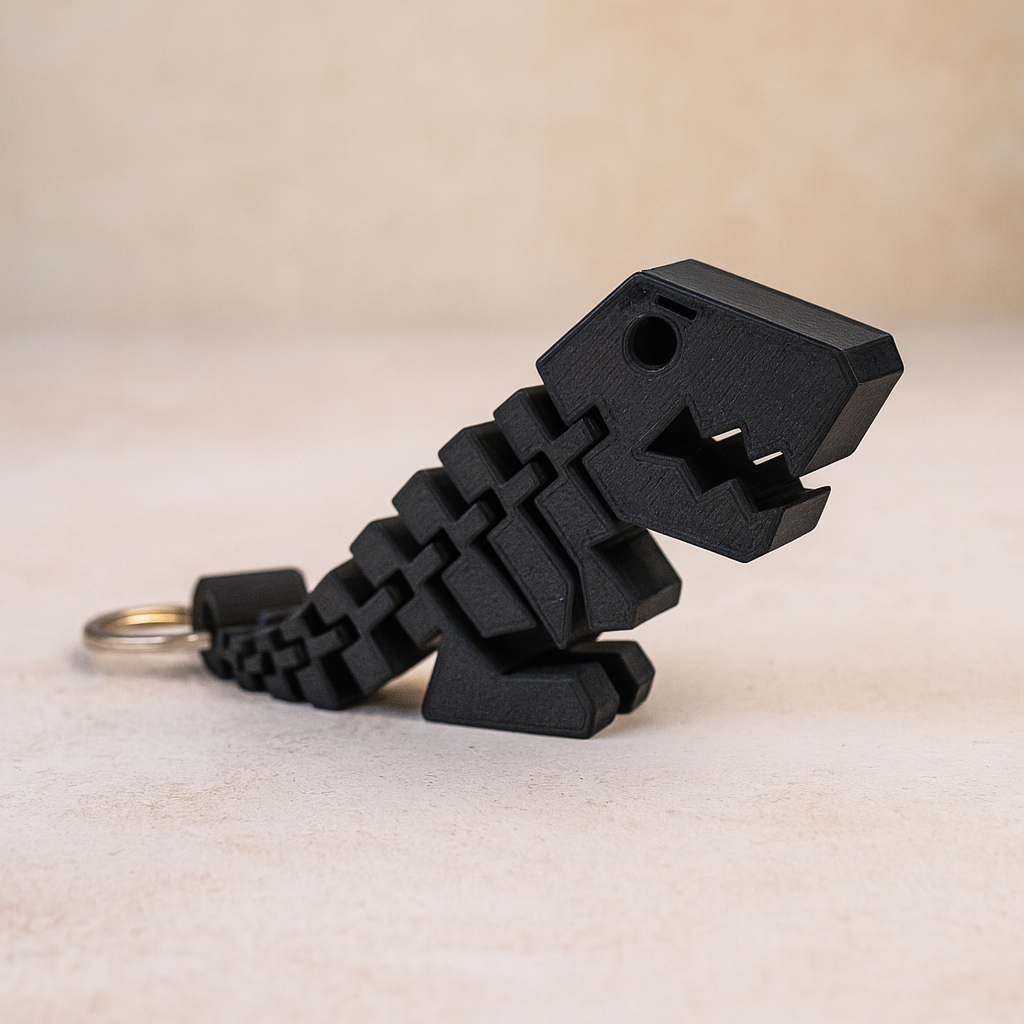 Articulated Dino Keychain