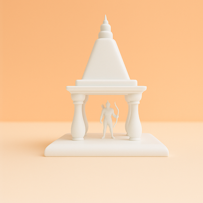 Ram Mandir Jyoti – Divine Art Piece with Lord Ram