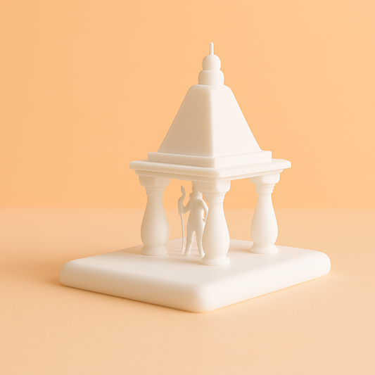 Ram Mandir Jyoti – Divine Art Piece with Lord Ram