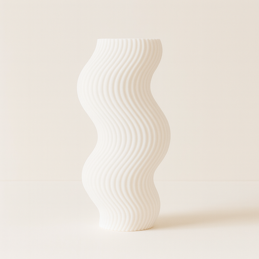 Wave Vase – Modern Sculptural Design