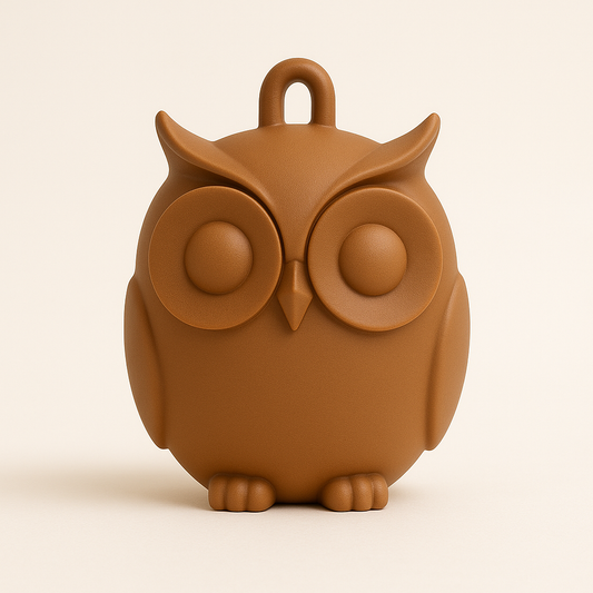 Cute Owl Keychain – Minimal & Modern Design
