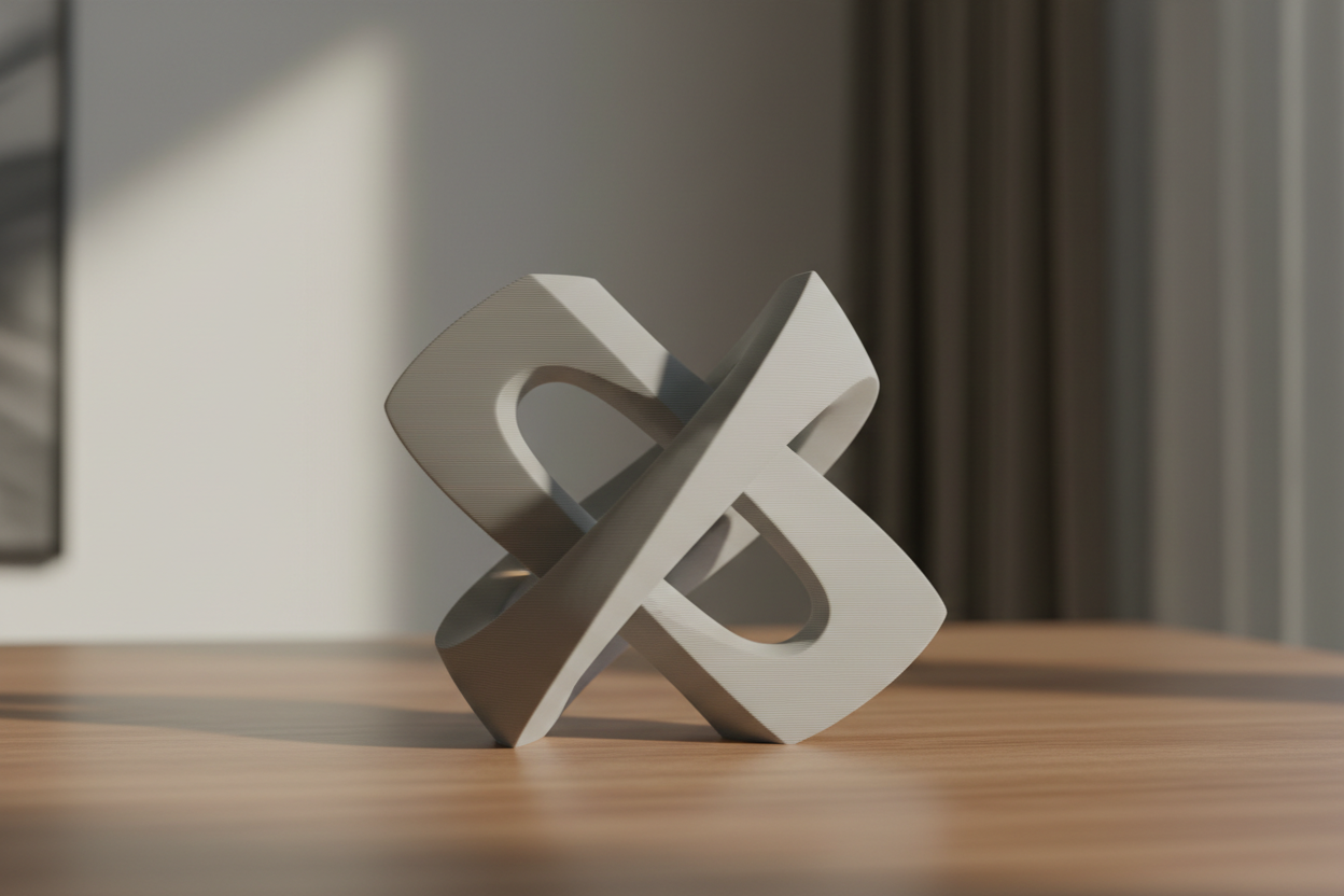 table display piece 3d printed